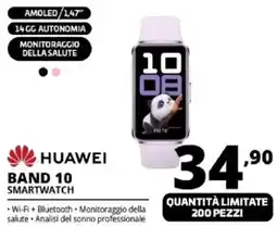 Comet HUAWEI BAND 10 SMARTWATCH offerta