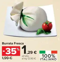 Carrefour Burrata Fresca offerta