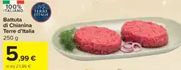 Carrefour Battuta di Chianina TERRE D'ITALIA offerta