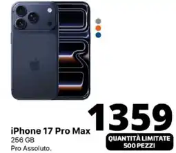 Comet APPLE iPhone 17 Pro Max offerta