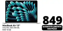 Comet APPLE MacBook Air 13" offerta