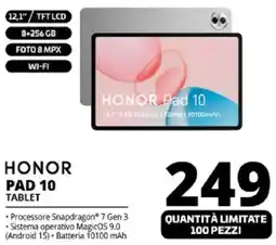 Comet HONOR PAD 10 TABLET offerta