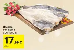 Carrefour Baccalà con Spina offerta