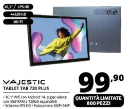 Comet MAJESTIC TABLET TAB 720 PLUS offerta