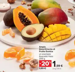 Carrefour Ampio Assortimento di Frutta Esotica offerta