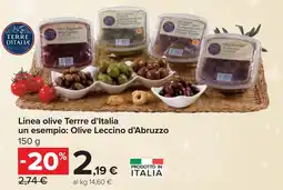 Carrefour Linea olive TERRE D'ITALIA offerta