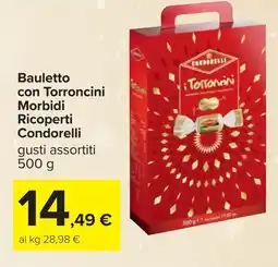 Carrefour Bauletto con Torroncini Morbidi Ricoperti Condorelli offerta