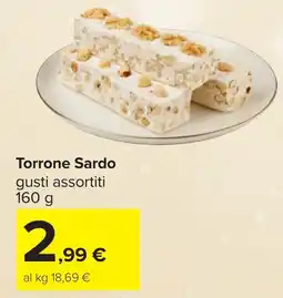 Carrefour Torrone Sardo offerta