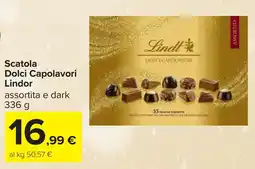 Carrefour Scatola Dolci Capolavori Lindor offerta