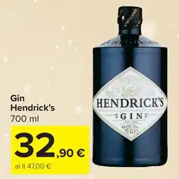 Carrefour Gin HENDRICK'S offerta