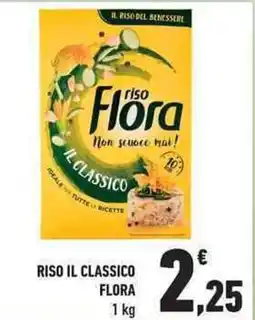 Conad City Riso il classico FLORA offerta