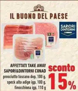 Conad City Affettati take away SAPORI&DINTORNI CONAD offerta
