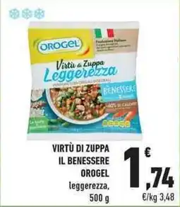 Conad City Virtù di zuppa il benessere OROGEL offerta