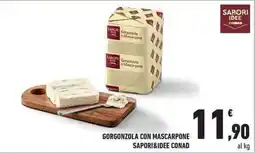 Conad City Gorgonzola con mascarpone SAPORI&IDEE CONAD offerta