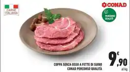 Conad City Coppa senza osso a fette di suino conad percorso qualità offerta
