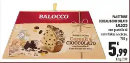 Conad City Panettone cereali&cioccolato BALOCCO offerta