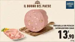Conad City Mortadella con pistacchi SAPORI&DINTORNI CONAD offerta