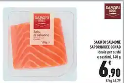 Conad City Saku di salmone SAPORI&IDEE CONAD offerta