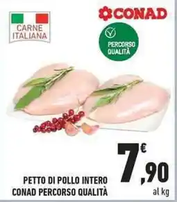 Conad City Petto di pollo intero conad percorso qualità offerta