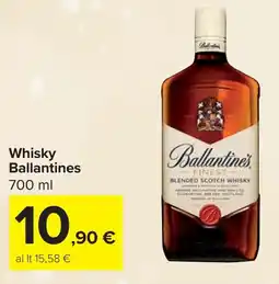 Carrefour Whisky Ballantines offerta
