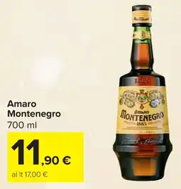 Carrefour Amaro Montenegro offerta