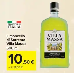 Carrefour Limoncello di Sorrento VILLA MASSA offerta
