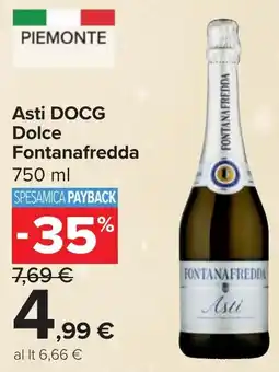 Carrefour Asti DOCG Dolce FONTANAFREDDA offerta