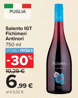Carrefour Salento IGT Fichimori Antinori offerta