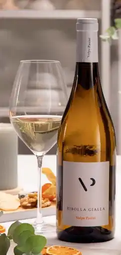 Carrefour Ribolla Gialla Venezia Giulia IGT o Sauvignon DOC Volpe Pasini offerta