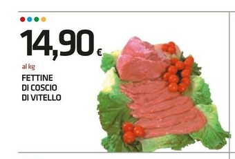 Superconti Fettine di coscio di vitello offerta
