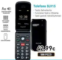 Unieuro Beghelli Telefono SLV15 offerta