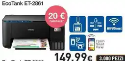Unieuro EPSON EcoTank ET-2861 offerta