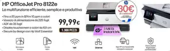 Unieuro HP OfficeJet Pro 8122e offerta