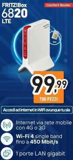 Unieuro FRITZ!Box 6820 LTE offerta