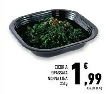 Conad Superstore Cicoria ripassata 250 g offerta
