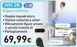 Unieuro EZVIZ H9c 2K C Doppio obiettivo offerta