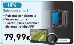 Unieuro EZVIZ HP4 Spioncino smart offerta