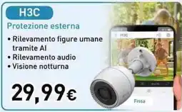 Unieuro EZVIZ H3C Protezione esterna offerta