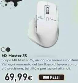 Unieuro Logitech MX Master 3S offerta