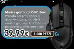 Unieuro Logitech Mouse gaming G502 Hero offerta