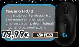Unieuro Logitech Mouse G PRO 2 offerta