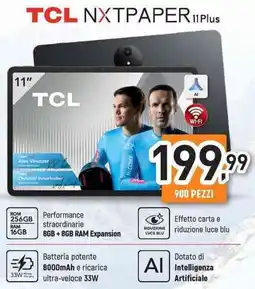 Unieuro TCL NXTPAPER 11 Plus offerta