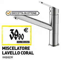 Tecnomat Miscelatore lavello coral offerta
