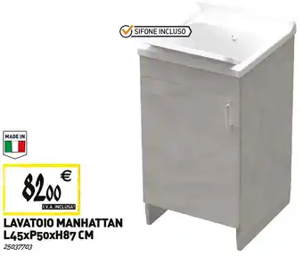 Tecnomat Lavatoio manhattan offerta