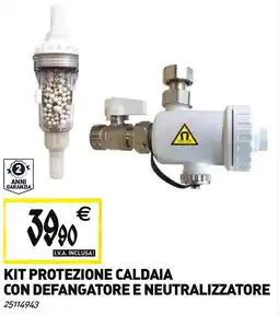 Tecnomat Kit protezione caldaia con defangatore e neutralizzatore offerta