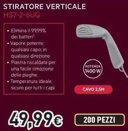 Unieuro AEG STIRATORE VERTICALE HS7-2-6UG offerta