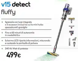 Unieuro dyson v15 detect fluffy offerta