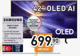 Unieuro SAMSUNG SMART TV OLED QE42590FA offerta
