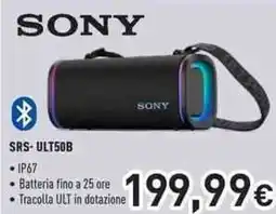 Unieuro SONY SRS-ULT50B offerta