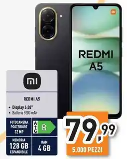 Unieuro REDMI A5 offerta